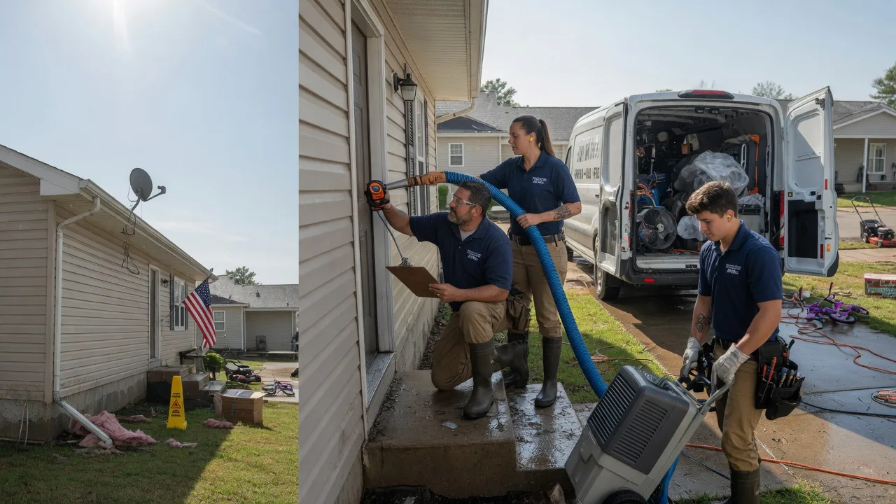 Ceiling Water Damage Restoration in Dowell, MD near me